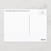 Waterloo Bridge, Mist Effect door Claude Monet Briefkaart (Achterkant)
