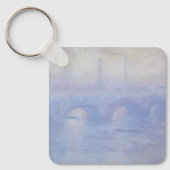 Waterloo Bridge, Mist Effect door Claude Monet Sleutelhanger (Voorkant)