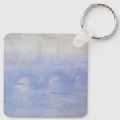 Waterloo Bridge, Mist Effect door Claude Monet Sleutelhanger (Achterkant)