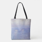 Waterloo Bridge, Mist Effect door Claude Monet Tote Bag (Achterkant)