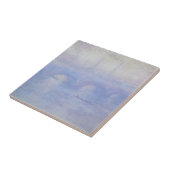 Waterloo Bridge, Mist Effect van Claude Monet Tegeltje (Zijkant)