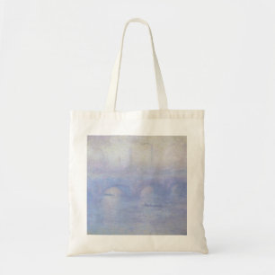 Waterloo Bridge, Mist Effect van Claude Monet Tote Bag