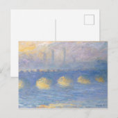 Waterloo Bridge, temps couvert | 1904 Briefkaart (Voorkant / Achterkant)