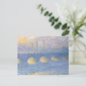 Waterloo Bridge, temps couvert | 1904 Briefkaart (Staand voorkant)