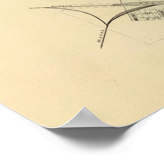 Waterloo en Valley, Nebraska Poster (Hoek)