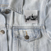 Waterloo Place, Londen Vierkante Button 5,1 Cm (In situ)