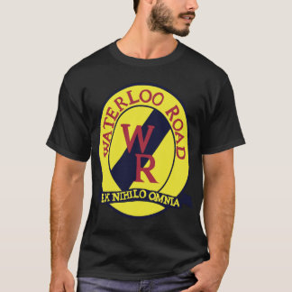 Waterloo road emblem art Sticker T-shirt