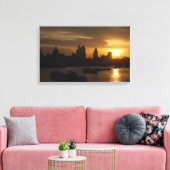 Waterloo Sunset Canvas Afdruk (Insitu (Woonkamer))