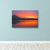Waterloo Zonsondergang Canvas Afdruk (Insitu (Houten vloer))