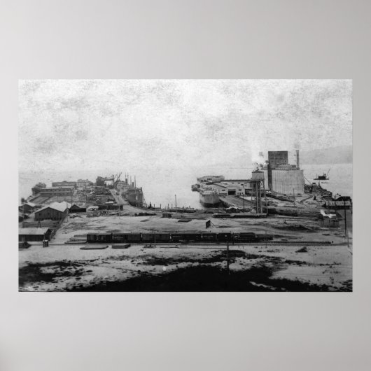 Waterloods in Astoria OF Foto Poster (Voorkant)