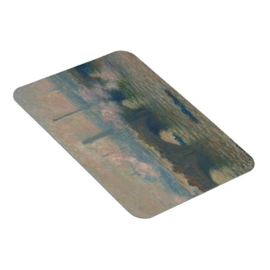 Waterloorbrug, grijze dag, 1903 (olie op doek) magneet (Rechterzijde)