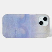 Waterloorbrug, met een mist-effect van Claude Mone Case-Mate iPhone Case (Achterkant (horizontaal))