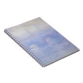 Waterloorbrug, met een mist-effect van Claude Mone Notitieboek (Rechterzijde)