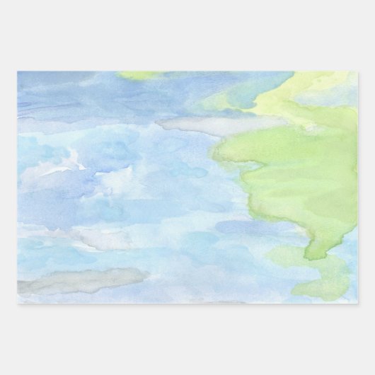 Waterlopen Inpakpapier Vel (Voorkant 2)