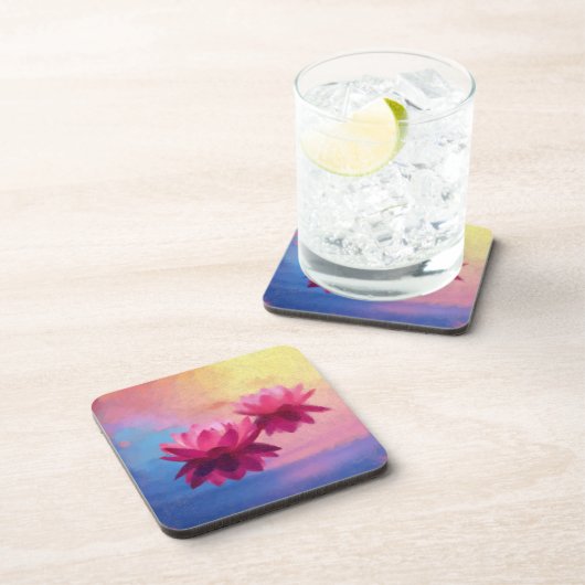 waterlotus bier onderzetter (Rechterzijde)