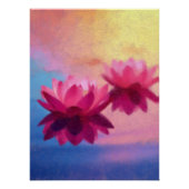 waterlotus perfect poster (Voorkant)