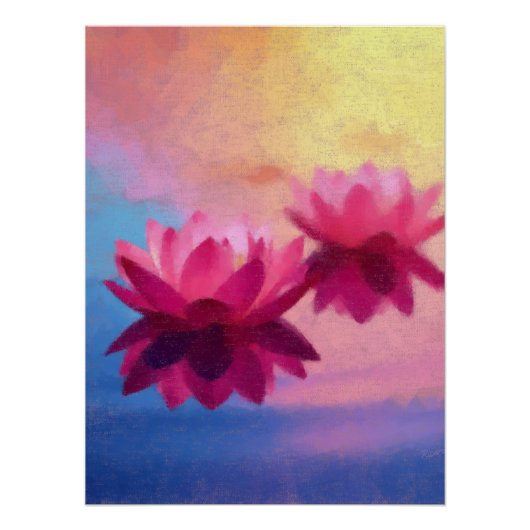 waterlotus perfect poster (Voorkant)