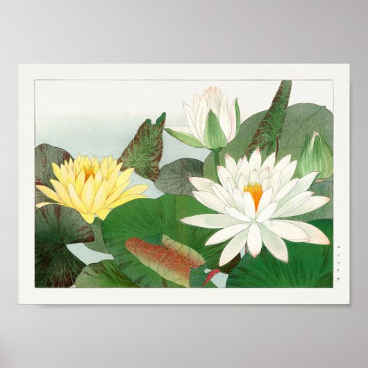 Waterlust door Tanigami Konan Poster (Voorkant)