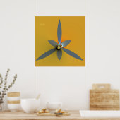 waterlustig poster (Keuken)