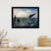 Watermaan van Taurus IV Poster (Keuken)