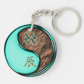 Waterman & Aarde Draak Sleutelhanger (Achterkant)