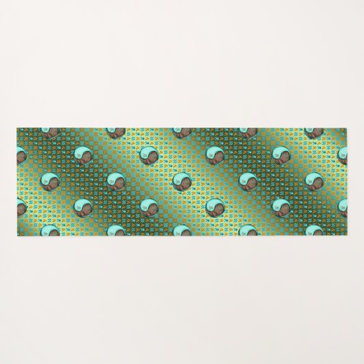 Waterman & Aarde Draak Yogamat (Achterkant (horizontaal))