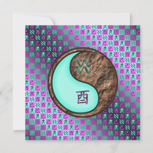 Waterman & Aarde Haan Kaart (Voorkant)