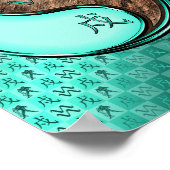 Waterman & Aarde Hond Poster (Hoek)