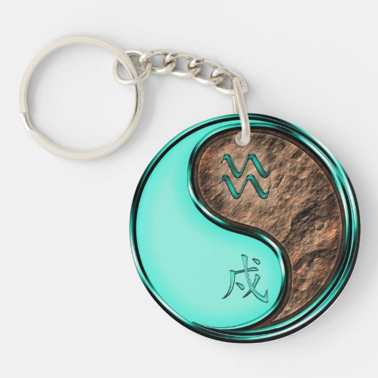 Waterman & Aarde Hond Sleutelhanger (Voorkant)