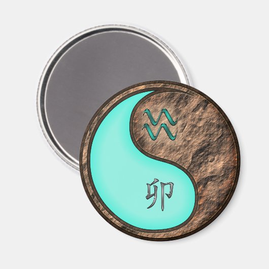 Waterman & Aarde Konijn Magneet (Voorkant / Achterkant)