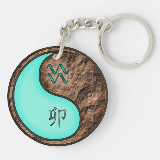 Waterman & Aarde Konijn Sleutelhanger (Achterkant)