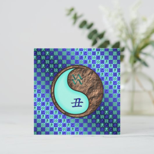 Waterman & Aarde Os Kaart (Staand voorkant)