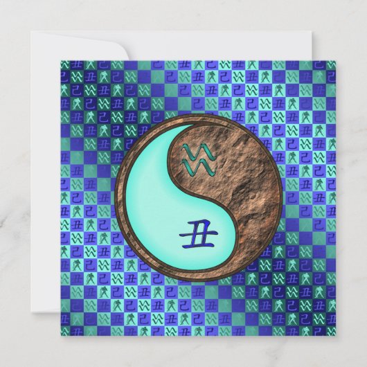 Waterman & Aarde Os Kaart (Voorkant)