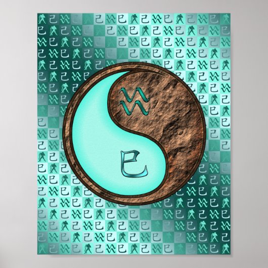 Waterman & Aarde Slang Poster (Voorkant)