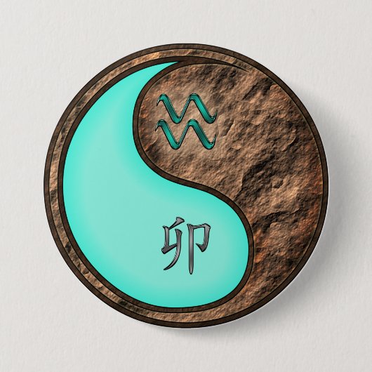 Waterman & Aardese Haas Ronde Button 7,6 Cm (Voorkant)