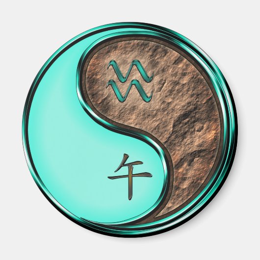 Waterman & Aardese Paard Magneet (Voorkant)