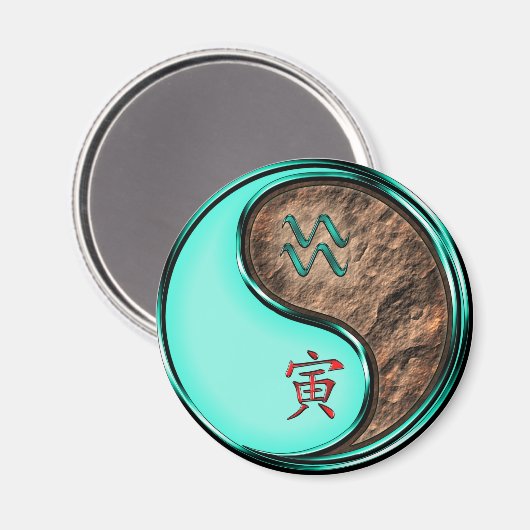 Waterman & Aardetiger Magneet (Voorkant / Achterkant)