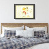 Waterman, Antieke Sterrenbeeld, Urania's Spiegel Canvas Afdruk (Insitu (Slaapkamer))