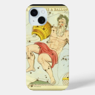 Waterman, Antieke Sterrenbeeld, Urania's Spiegel iPhone 15 Case