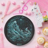 Waterman Astrologie ster ontworpen Papieren Bordje (Feest)