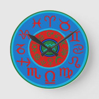 Waterman Astrologie Sterrenbeeld Ronde Klok