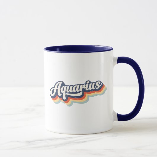 Waterman Astrologisch Teken Mok (Rechts)
