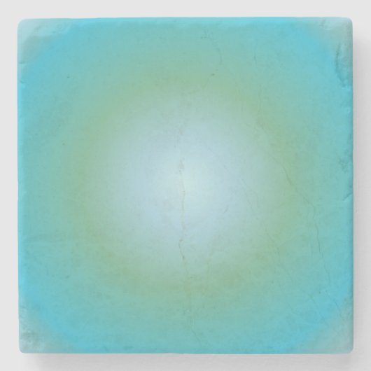 Waterman Aura Gradient Zodiac, Blauw Groen Gradien Stenen Onderzetter (Voorkant)