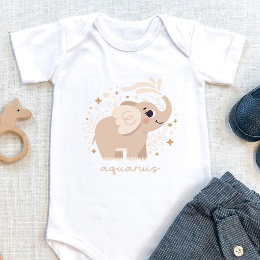 Waterman Baby: "Kosmische schattigheid van waterdr Romper