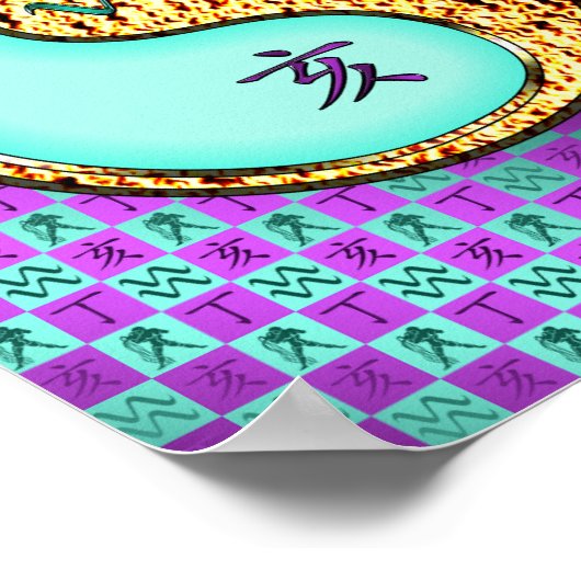 Waterman & Brandweerzwijn Poster (Hoek)