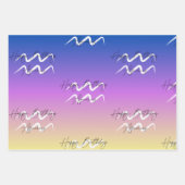 Waterman Colorstrology Verjaardag Inpakpapier Vel (Voorkant 3)