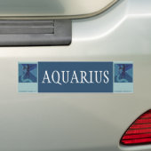 Waterman Constellatie,  Zodiac Astrologie Bumpersticker (Op auto)