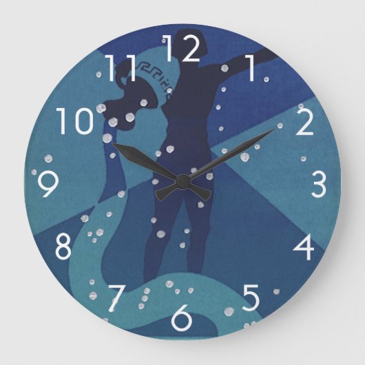 Waterman Constellatie, Zodiac Astrologie Grote Klok (Voorkant)