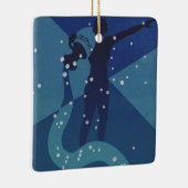 Waterman Constellatie,  Zodiac Astrologie Keramisch Ornament (Rechts)