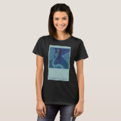 Waterman Constellatie,  Zodiac Astrologie T-shirt (Voorkant volledig)